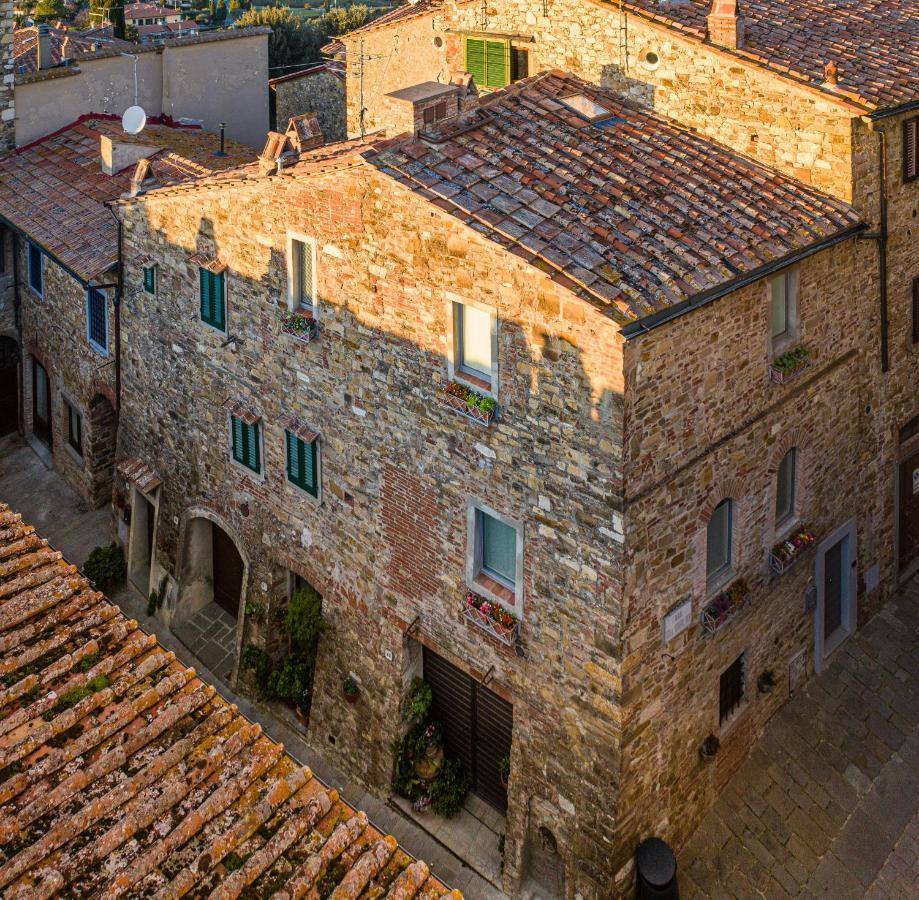 Old Medieval Apartment San Donato in Poggio Exterior foto