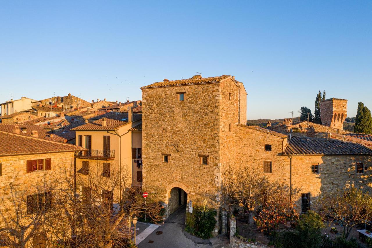 Old Medieval Apartment San Donato in Poggio Exterior foto