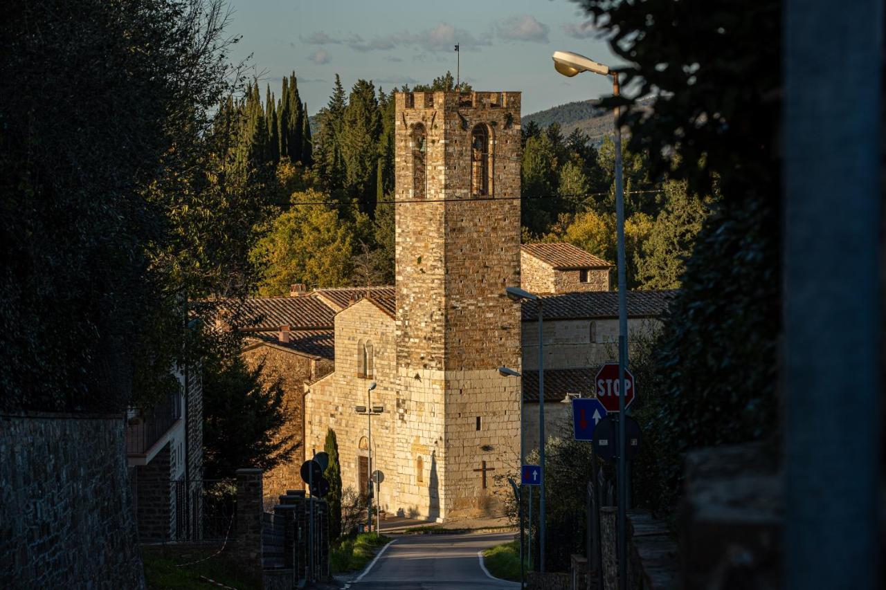 Old Medieval Apartment San Donato in Poggio Exterior foto